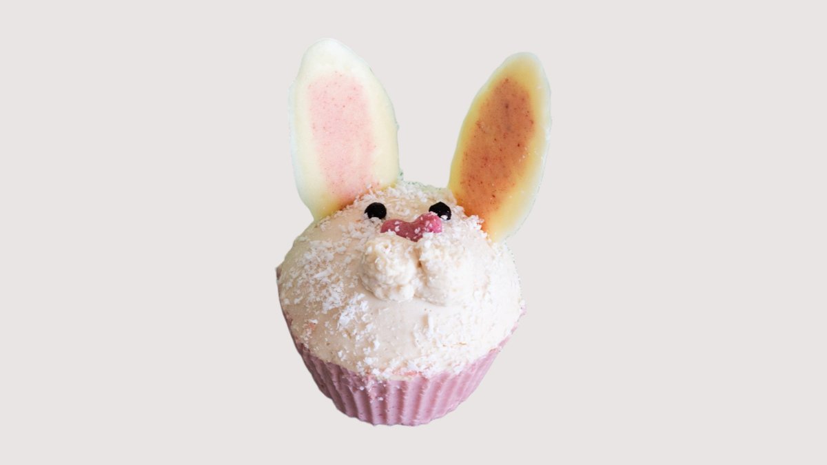 Easter bunny cupcakes