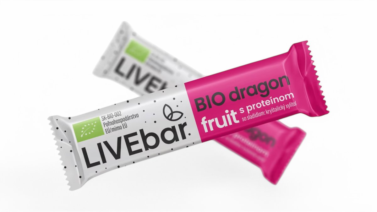 LiveBar – Dragon fruit s proteínom