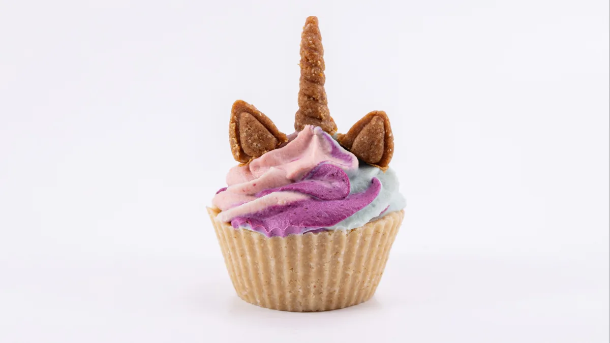 Raw Unicorn Cupcake