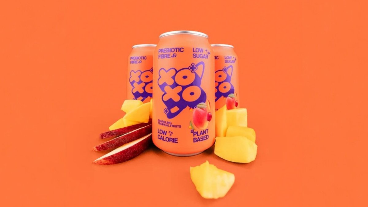 XOXO Tropical Sparkling Soda 330ml