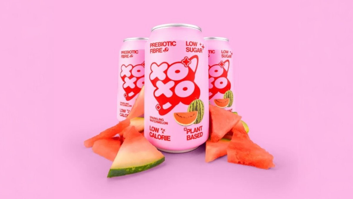 XOXO Watermelon Sparkling Soda 330ml