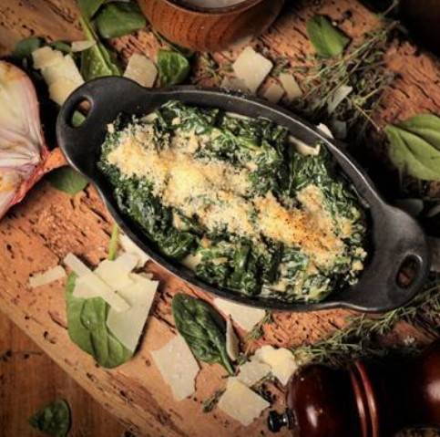 (Uber) Creamy Spinach