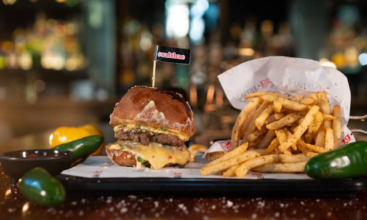 (Uber) Jalapeno Double Wagyu Nusret Burger