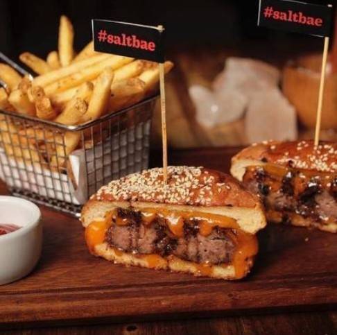 (Uber) Saltbae Wagyu Burger
