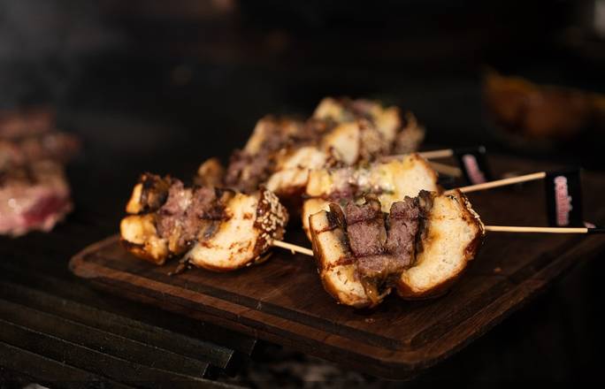 (Uber) Sliced Wagyu Filet Mignon Steak Burger