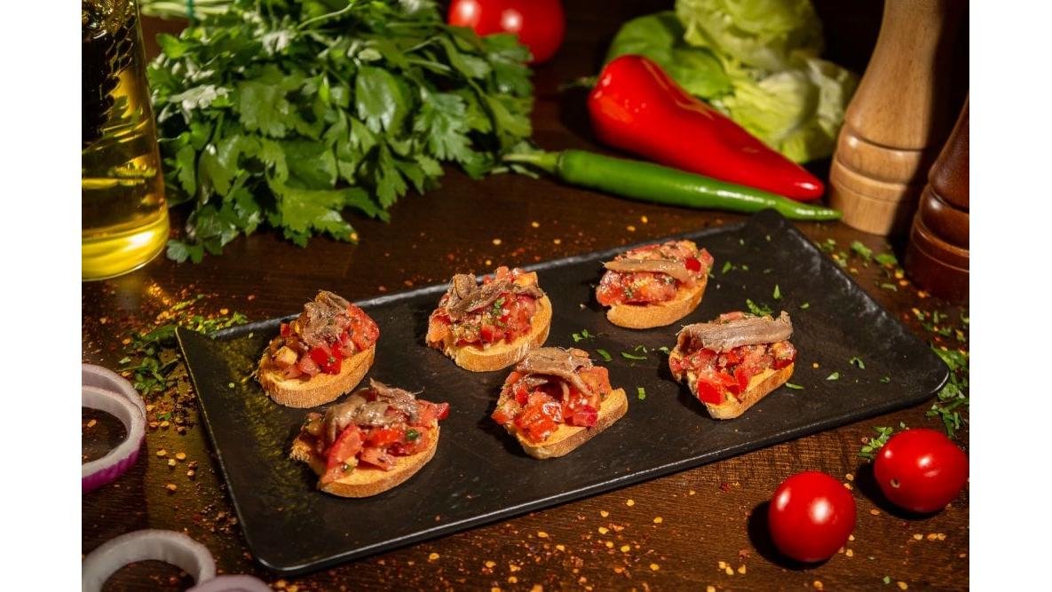 Bruschete anchoa