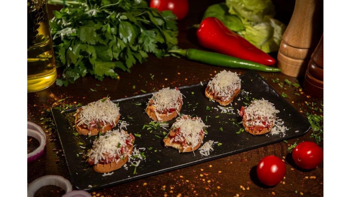 Bruschete parmezan