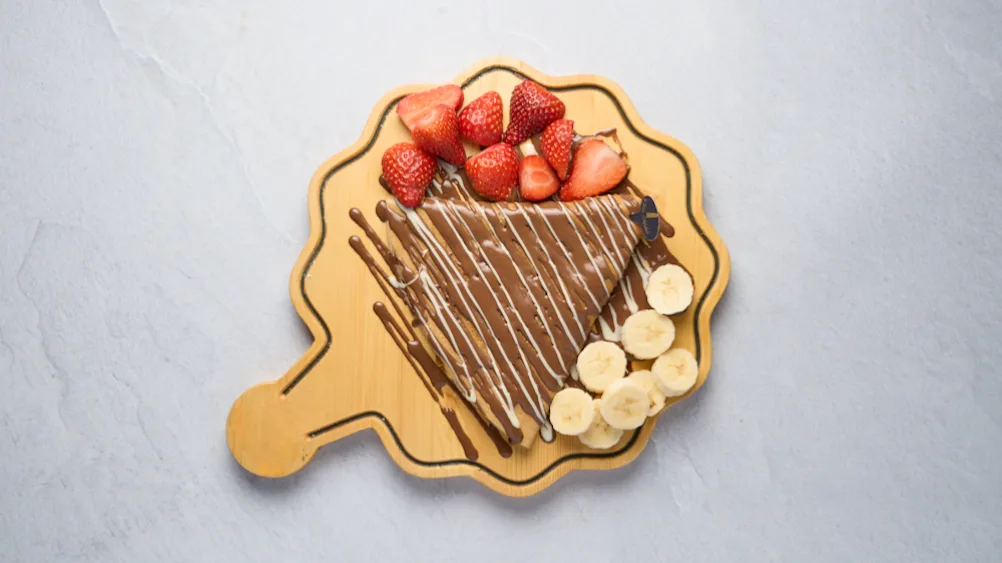 Crepes, Frukt and Nutella