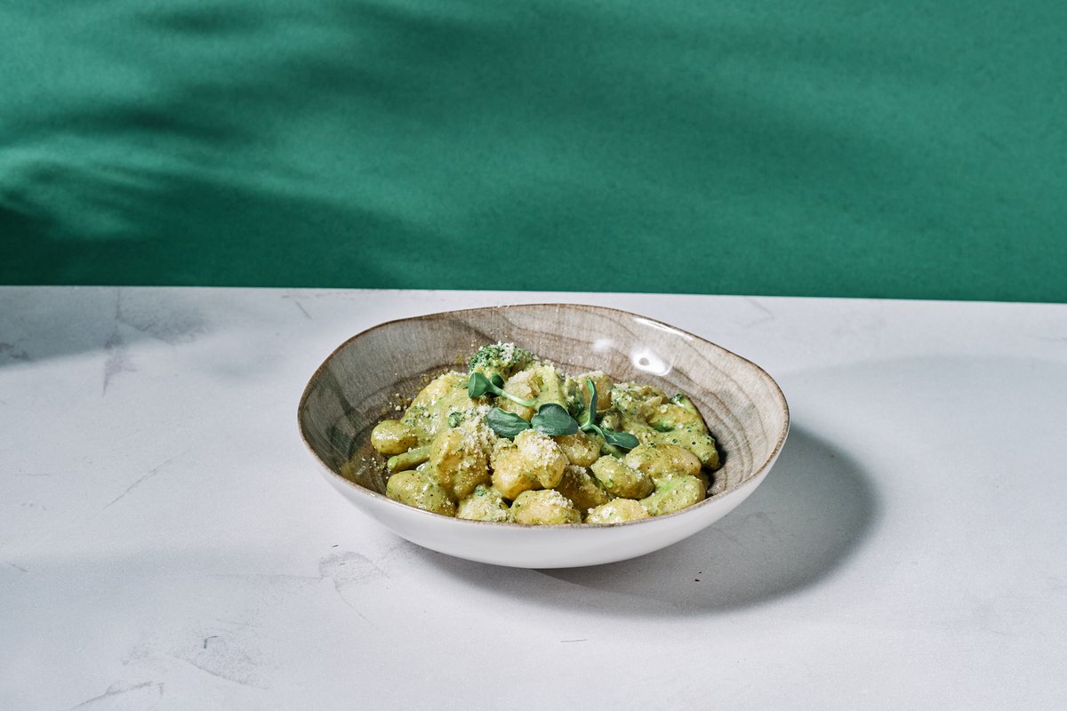 Broccoli and Pesto Gnocchi