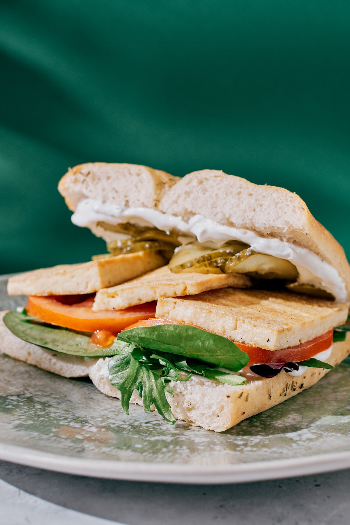 Foccacia cu tofu