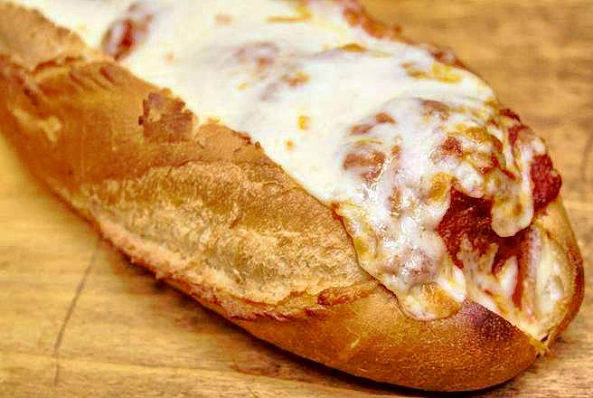 Meatball Parmigiana Hero