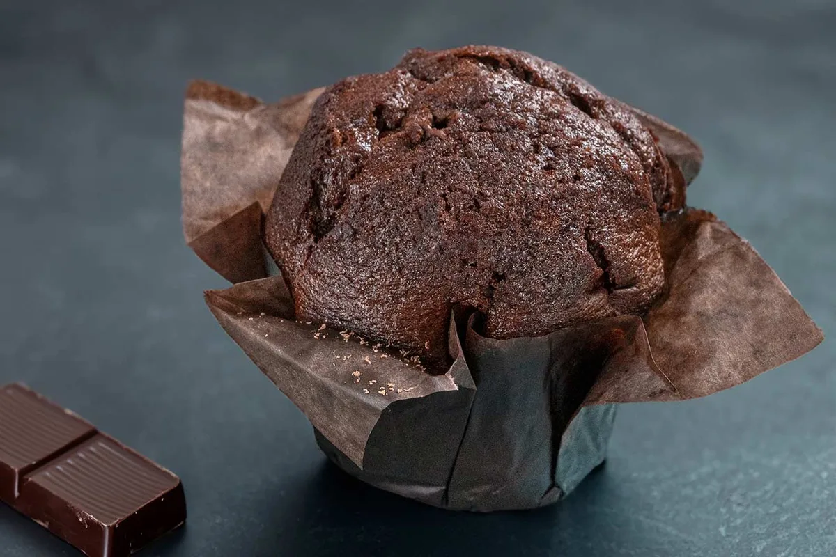 Κέικ σοκολάτας muffin gluten free