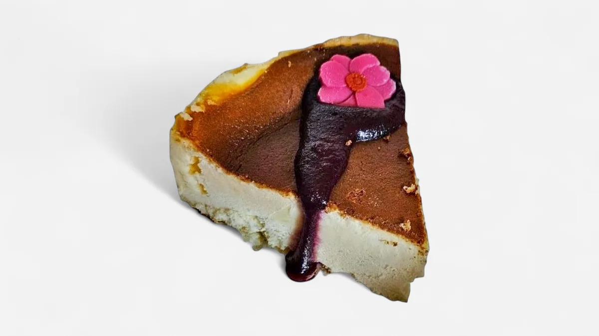 Basque cheesecake 180 gr gluten free