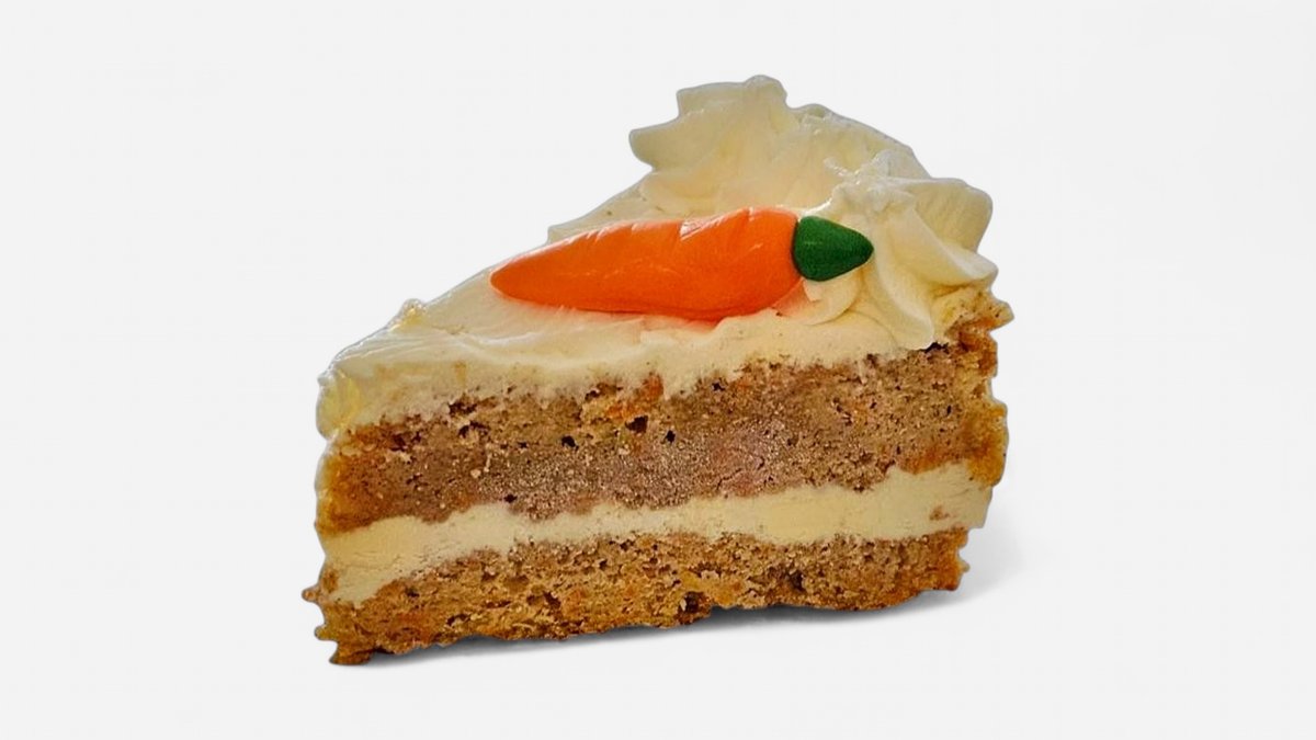 Carrot cake 180 gr gluten free