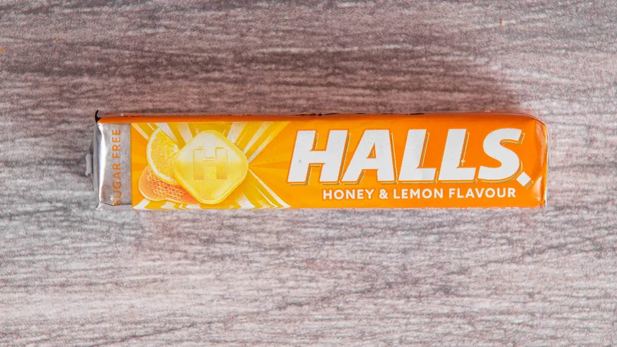 Halls Μέλι and Λεμόνι