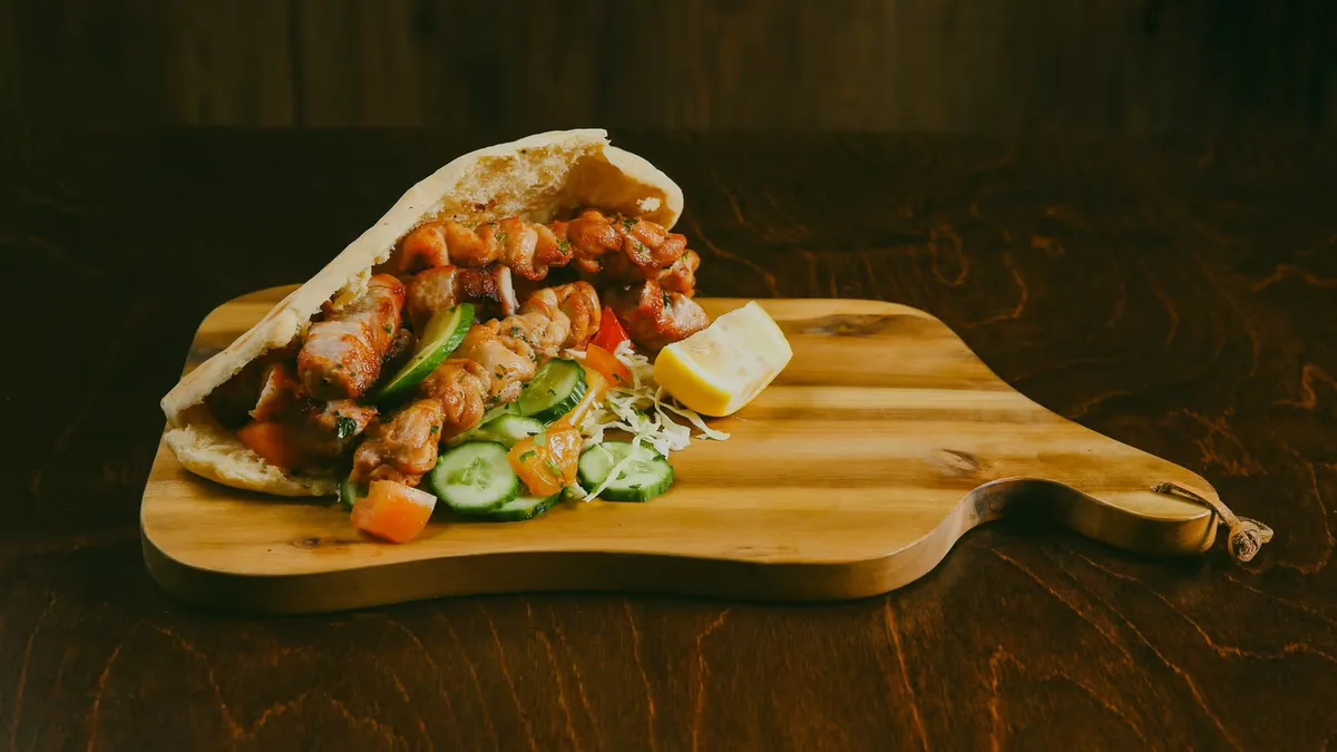 Mix Chicken Souvlaki and Sheftalia