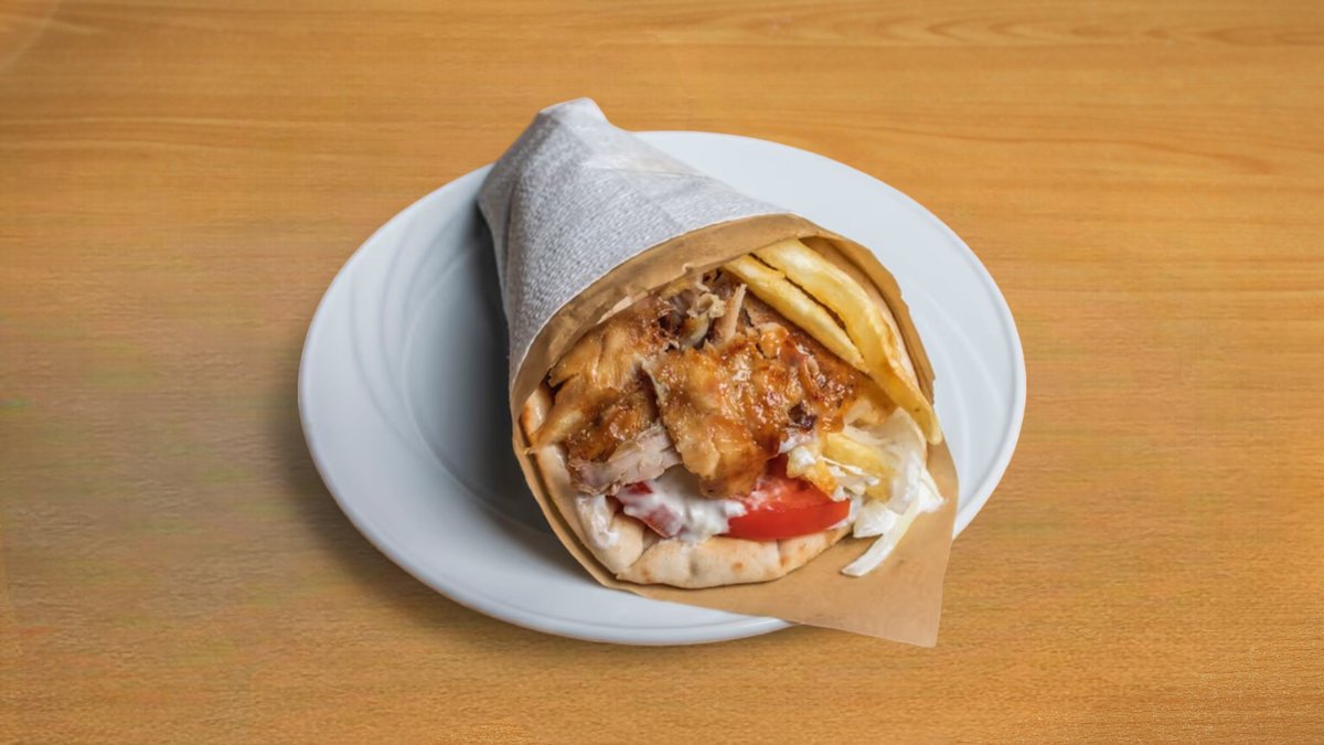 Chicken Gyros Greek Pita