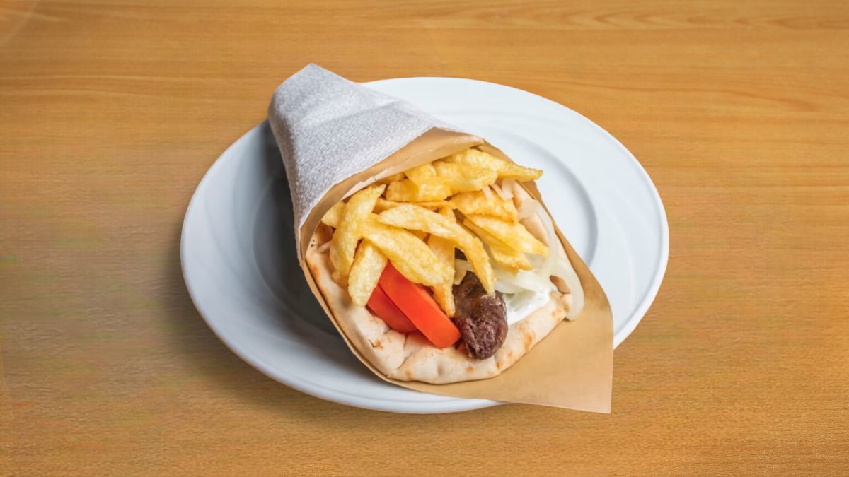 Sausage Greek Pita