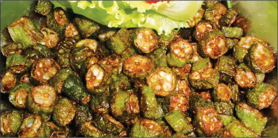 Porção de Quiabo
