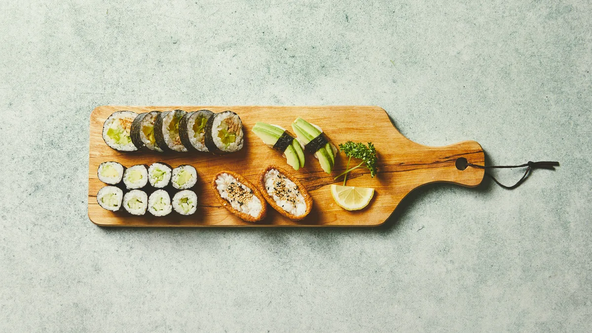 O-Shi Vegetar Menu (17 stk) (V)