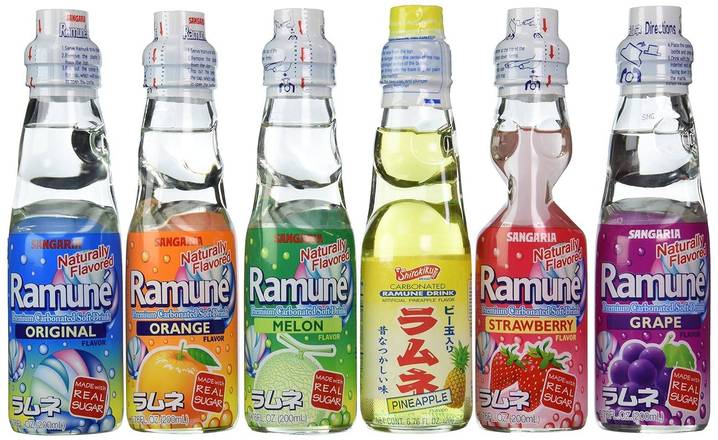 Japanese Soda    Ramune  strawberry