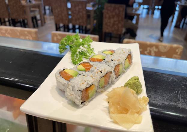 Salmon Avocado House Roll