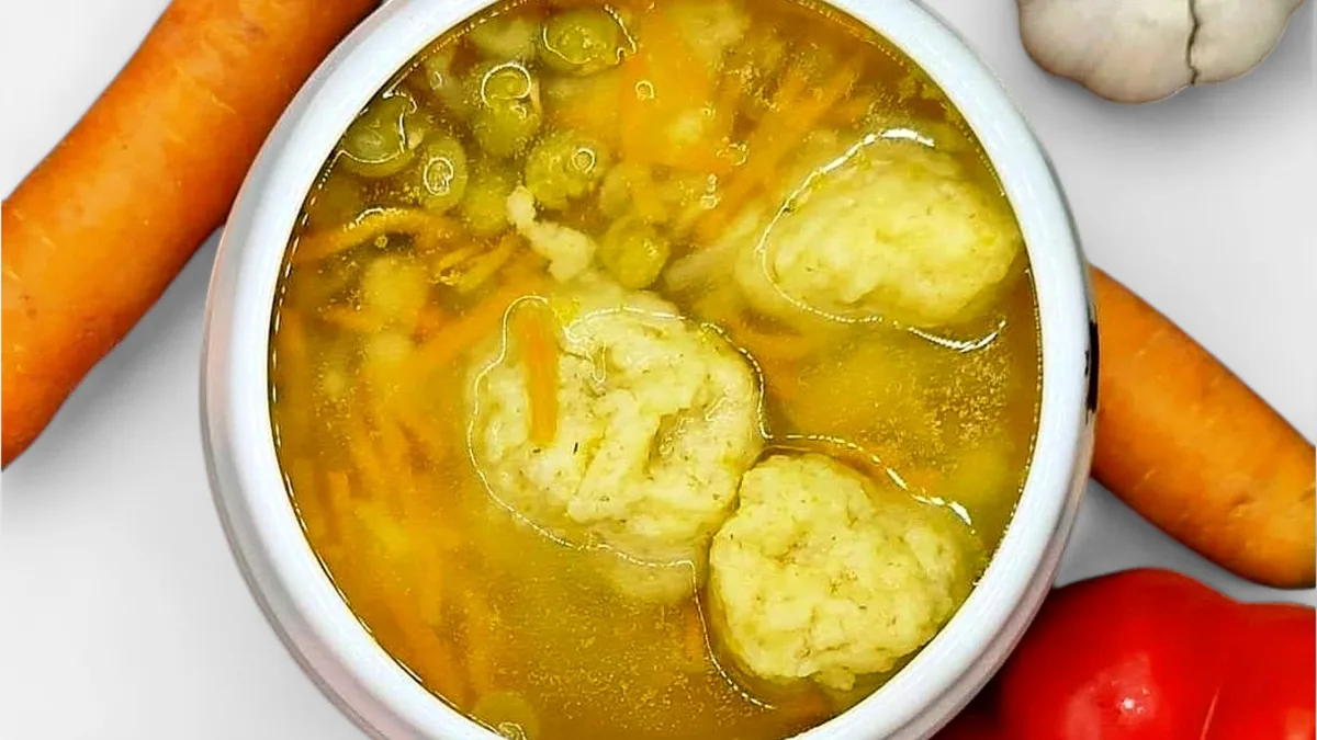 Supa de galuste din gris