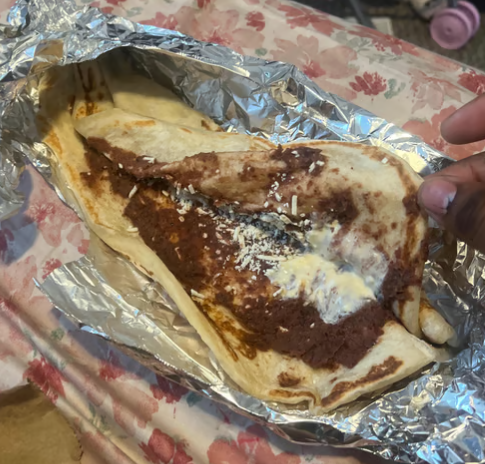 7. baleada carne asada