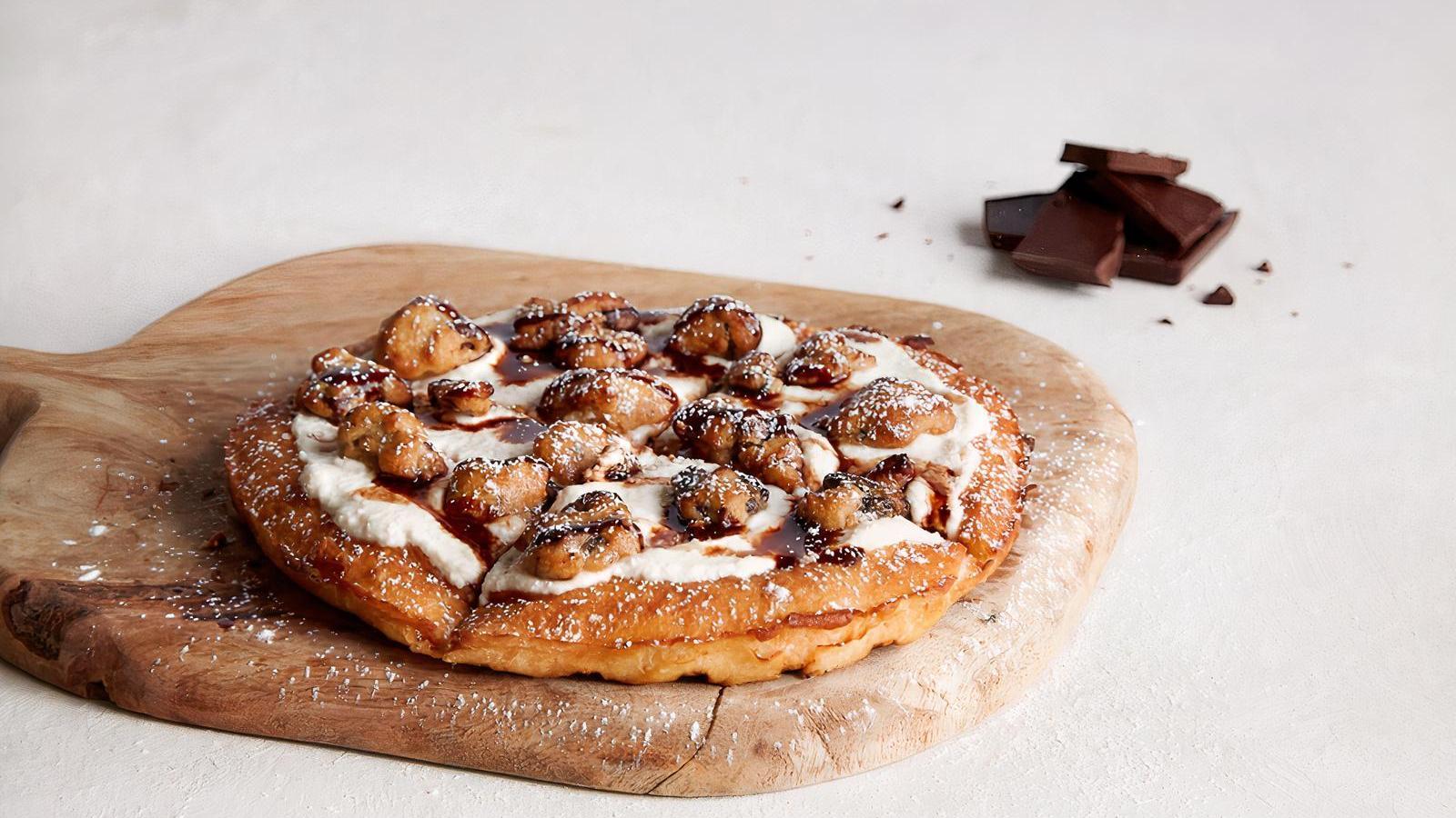 Chocolate Chunk Cookie Pizza