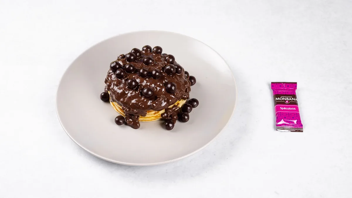 Palačinke Crunchy Chocolate in Speculoos piškot