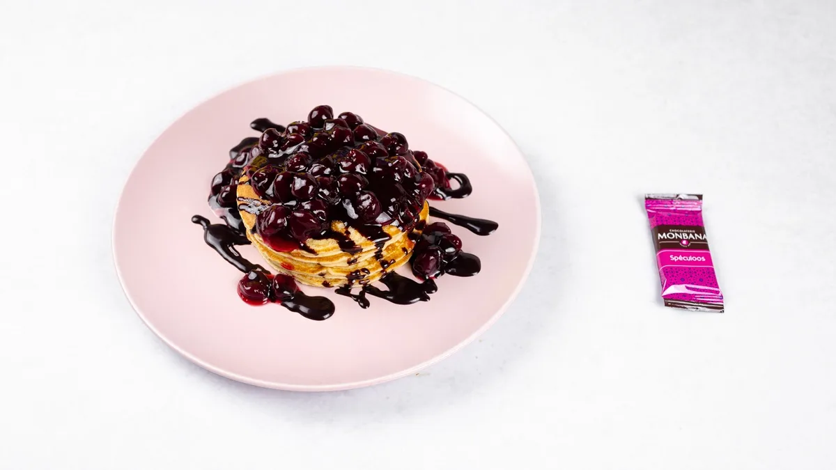Palačinke SweetandSour Cherry in Speculoos piškot
