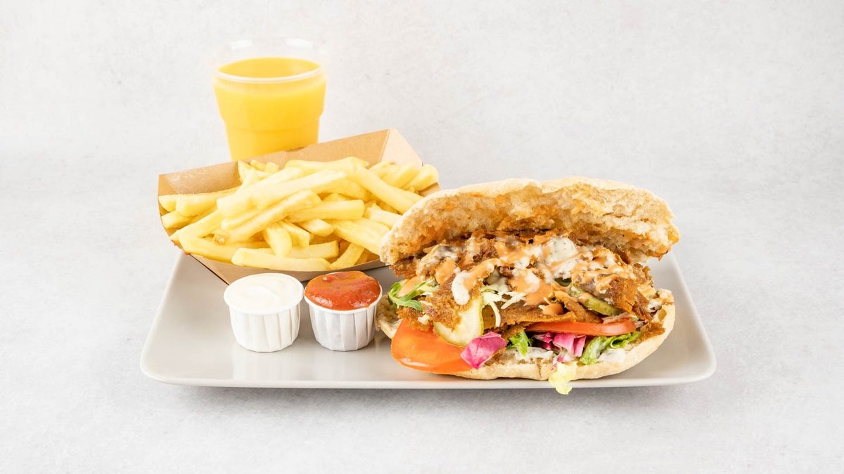 Joyful Kebab + Pommes frites + sok 0,33 l