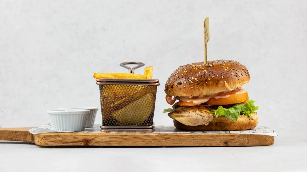 Chicken burger
