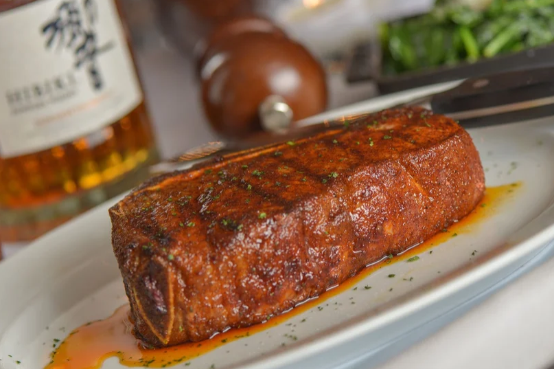 18oz Bone in KC Strip