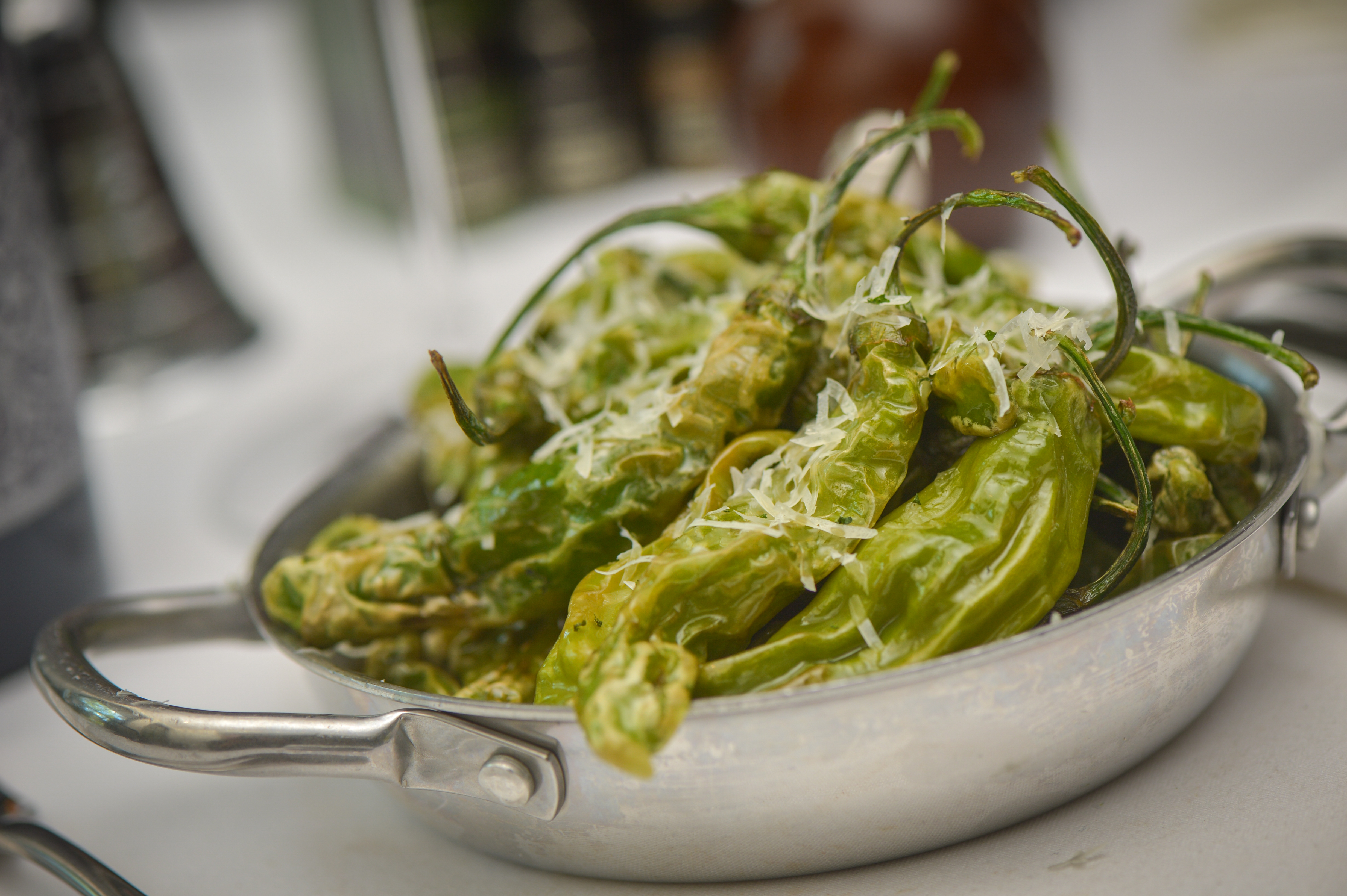 Blistered Shishito Peppers (Vegetables)