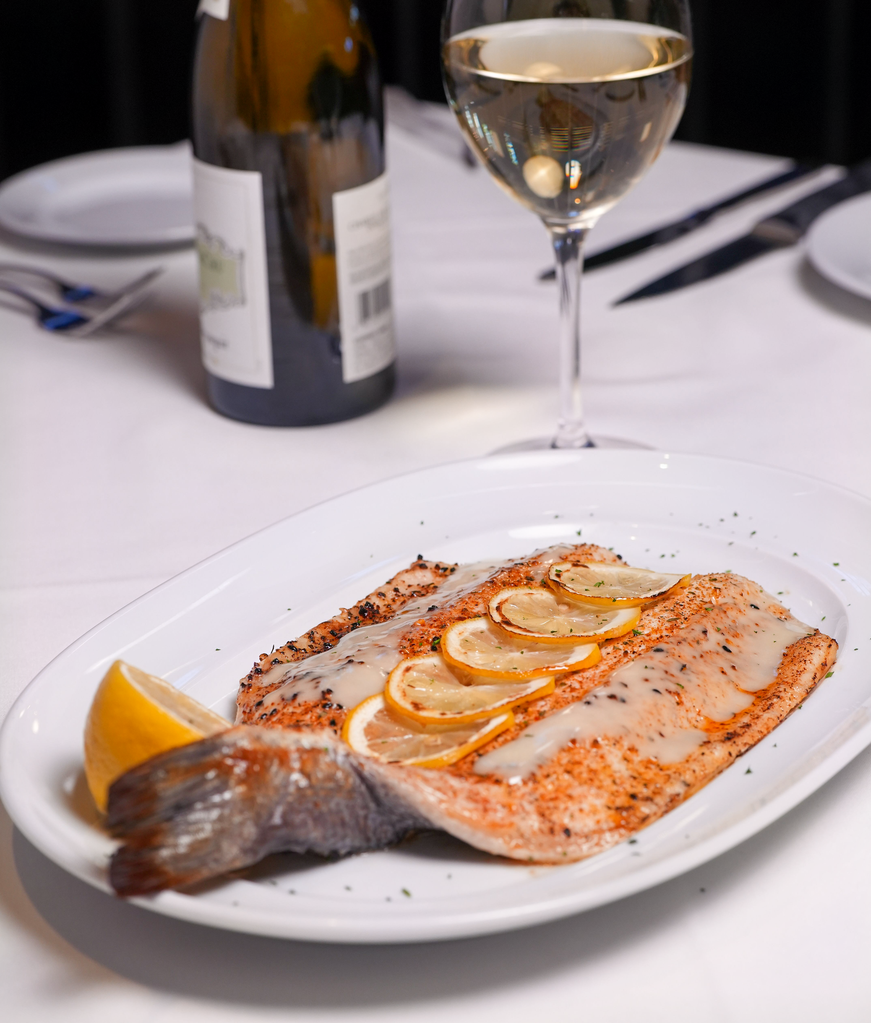 Crispy Branzino Fillet