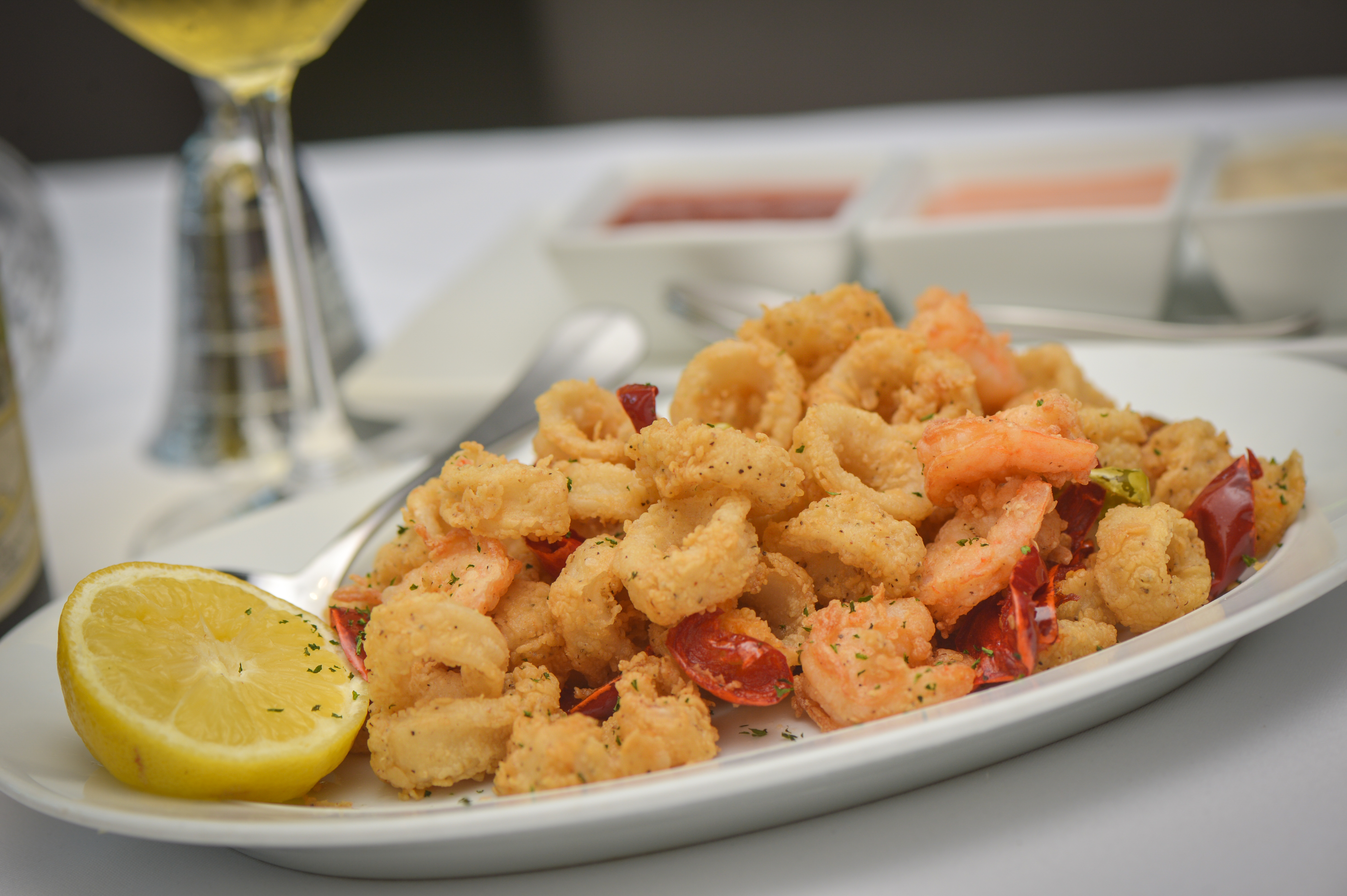 Rhode Island Calamari and Shrimp