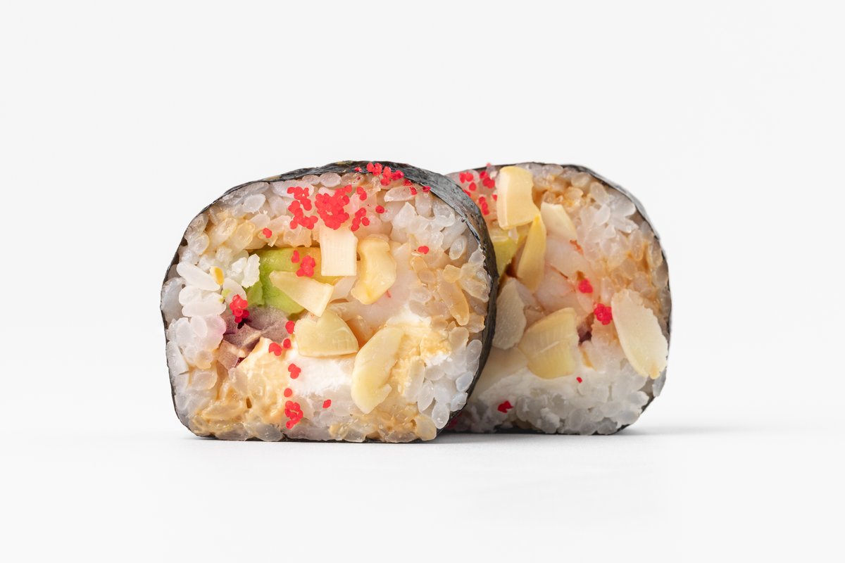 Creamy prawn futomaki