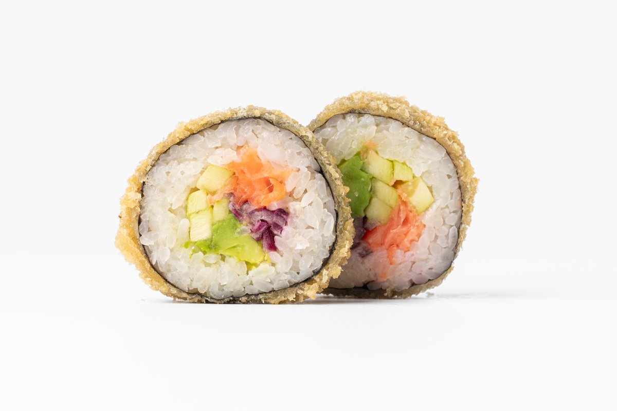 Panko salmon futomaki