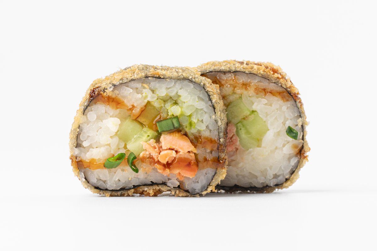 Teriyaki salmon futomaki