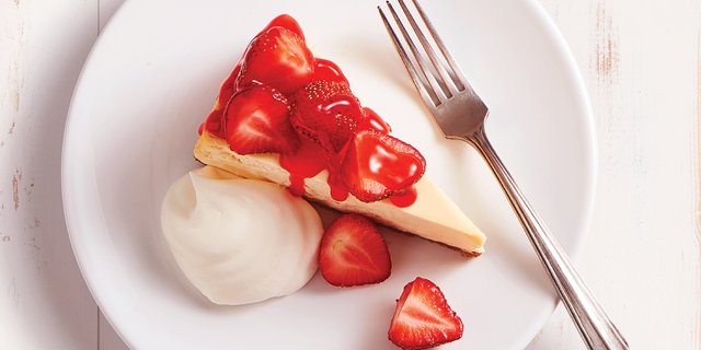 Strawberry Cheesecake Slice