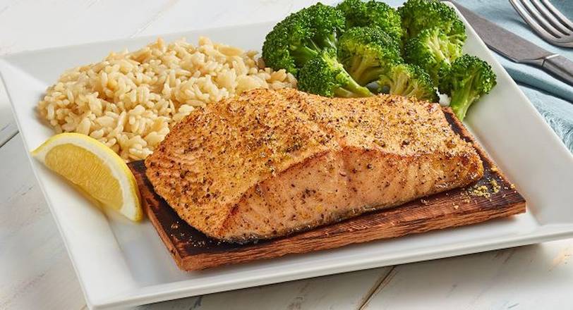 Cedar-Planked Salmon*