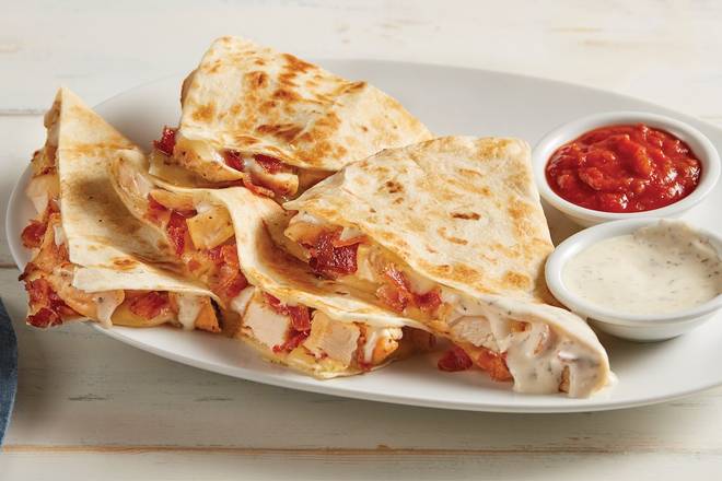 Chicken Bacon Ranch Quesadilla