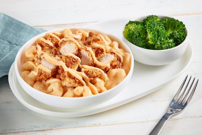 Kids Mac and Cheese Chicken Tender Bowl