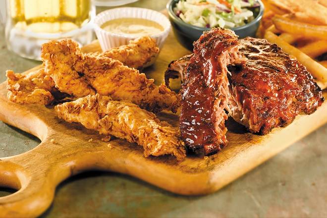 Ribs and Tenders Combo Platter