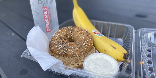 Bagel and Cream Cheese Box