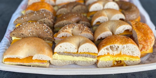 Bagel Egg Sandwich Platter