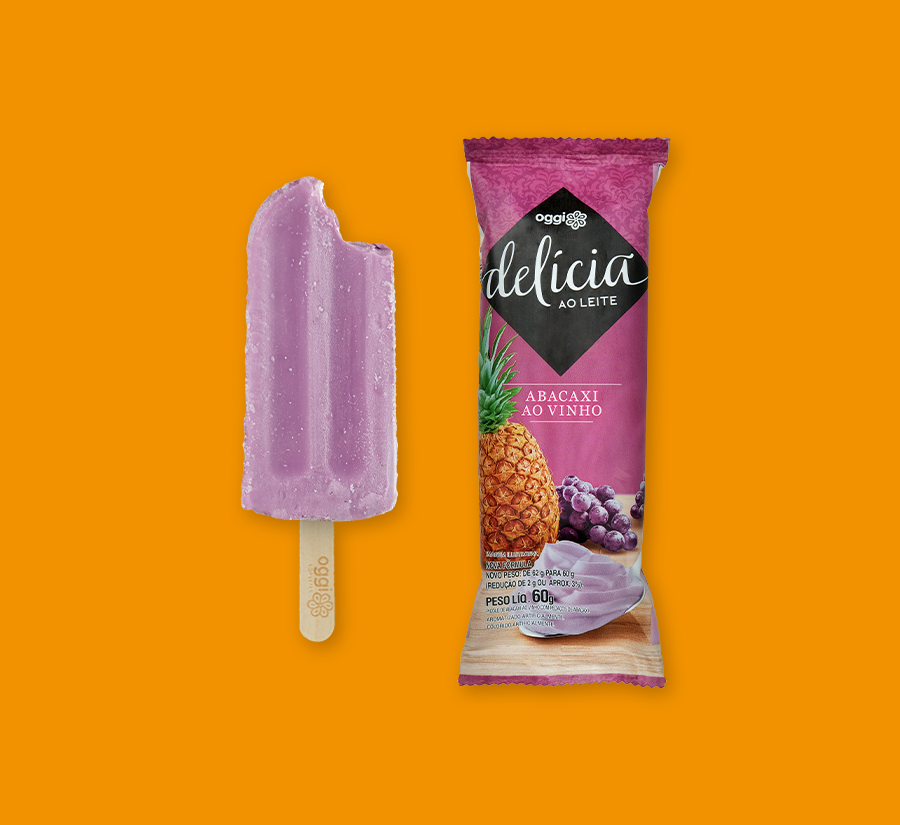 Delicia Abacaxi Ao Vinho 60g