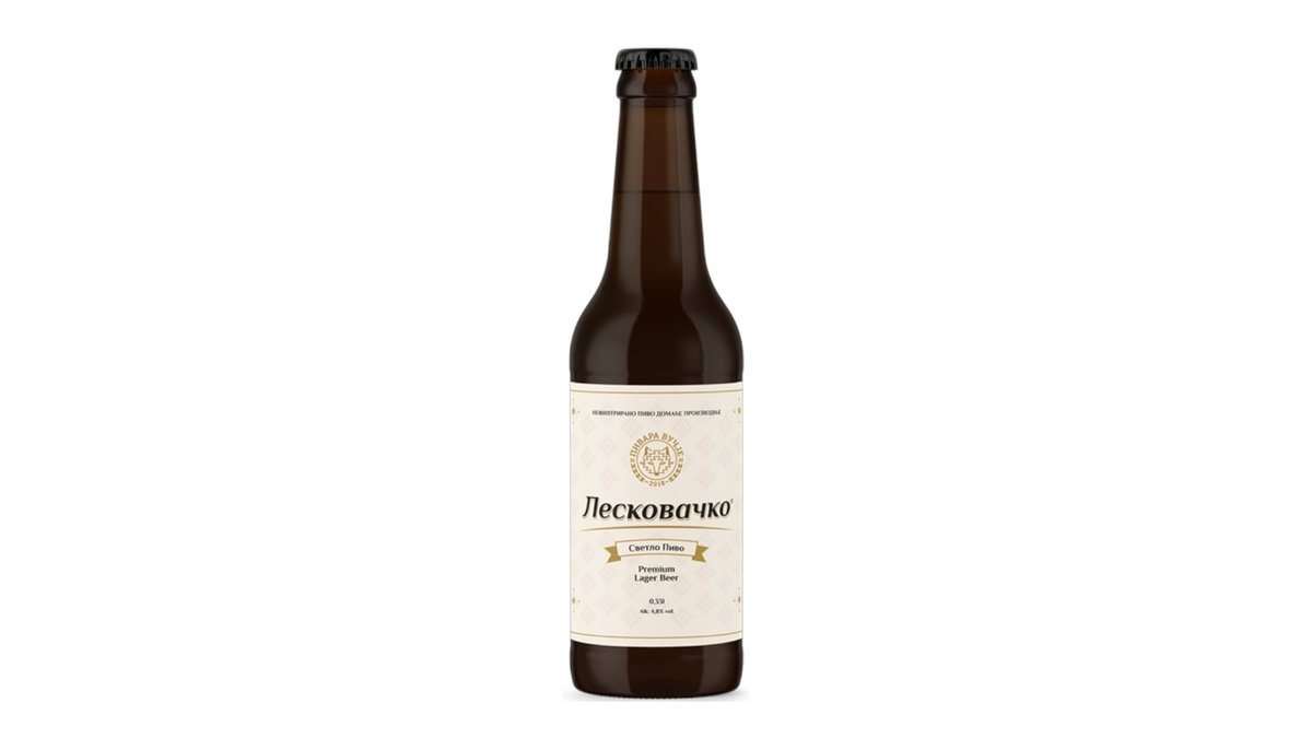 Leskovačko svetlo pivo 0,33l