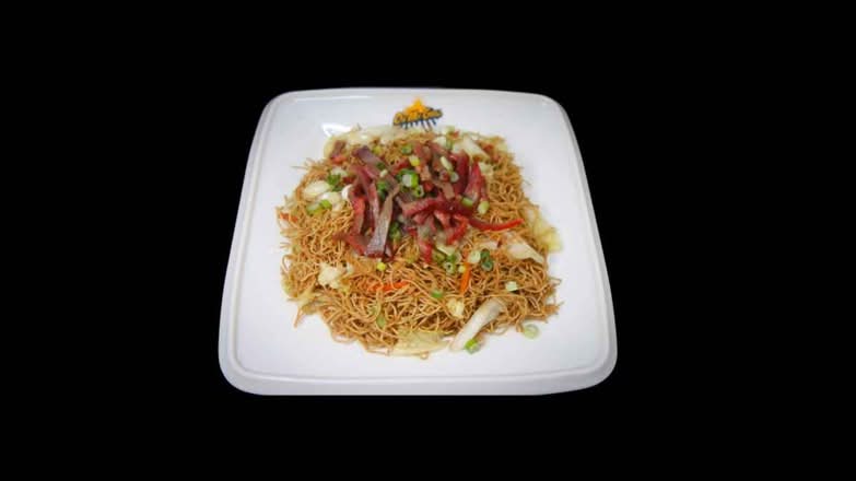 Char Siu Fried Noodle or Fried Rice